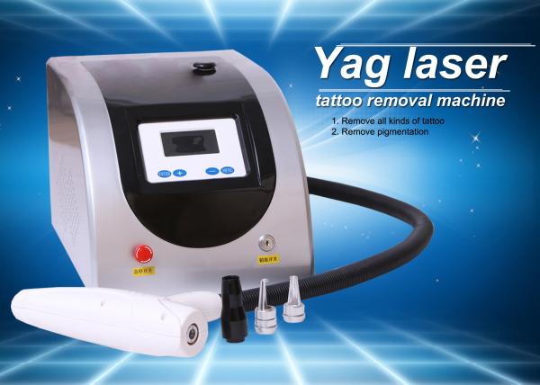 Quality Portable Age Spot Removal Machine , Nd Yag Laser Eyebrow Removal Machine for sale
