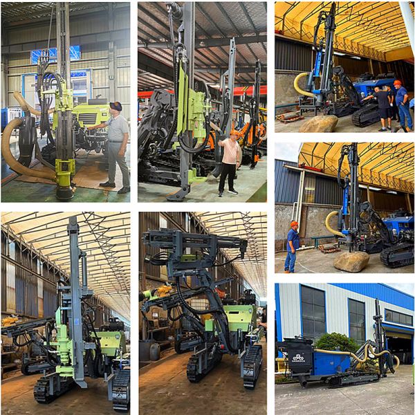 Horizontal Drilling Rig 60m Depth Rotary Drilling Rig Machine Mining DTH drilling rig for Sale