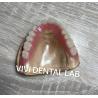 Removable Clear Full Acrylic Denture Retentive Natural Looking for sale