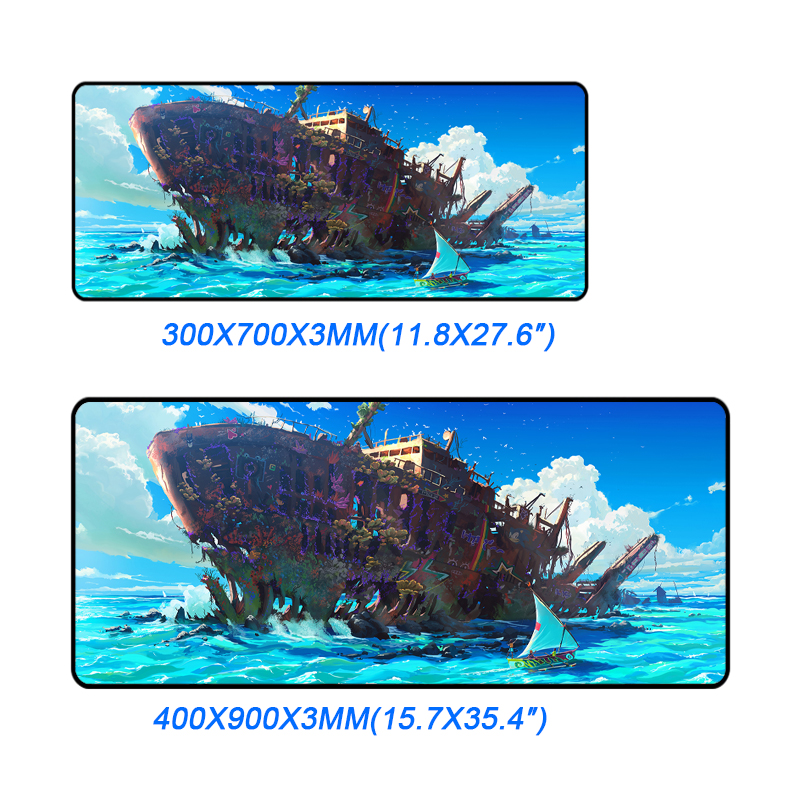 Printed Rubber Mousepad Blank for Transfer Heat Press Neoprene Mouse Pad 600*400*3mm