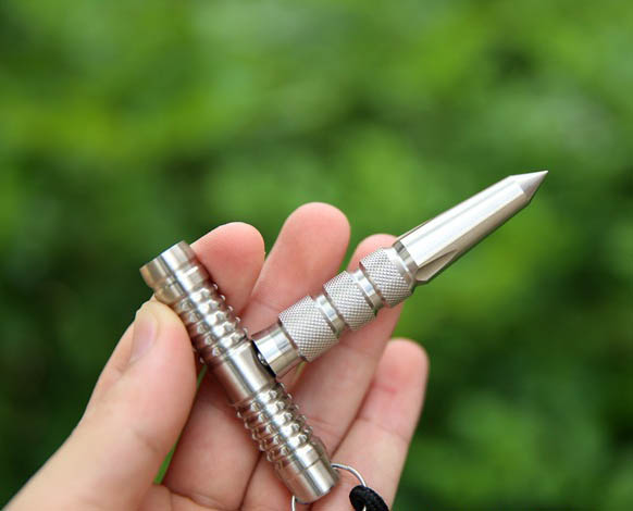 Multi-Segment metal ball pen for glass breaking protect ourself ball pen