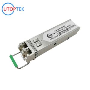China 155M SFP SMF Duplex LC 100km 1550nm DDM SFP optical Transceiver for ZTE/Cisco/Huawei/HPE/Aruba/Mikrotik wholesale