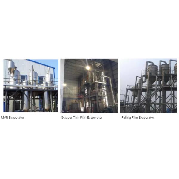 High Salt Wastewater Forced Falling Film Vacuum Vapor Recompression Evaporator