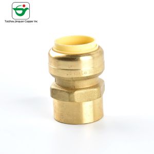 China OEM Straight Copper Pipe Male Adapter MNPT Push Fit Fitting wholesale