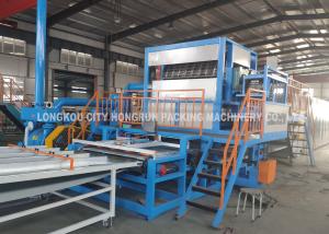 China Recycled Paper Pulp Moulding Egg Carton Machine Automatic Rotaty Drum Type wholesale