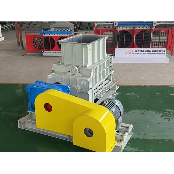 30 to 120 tons/h grey double tooth roller crusher raw material crushing for clay brick making from BBT manufacturer