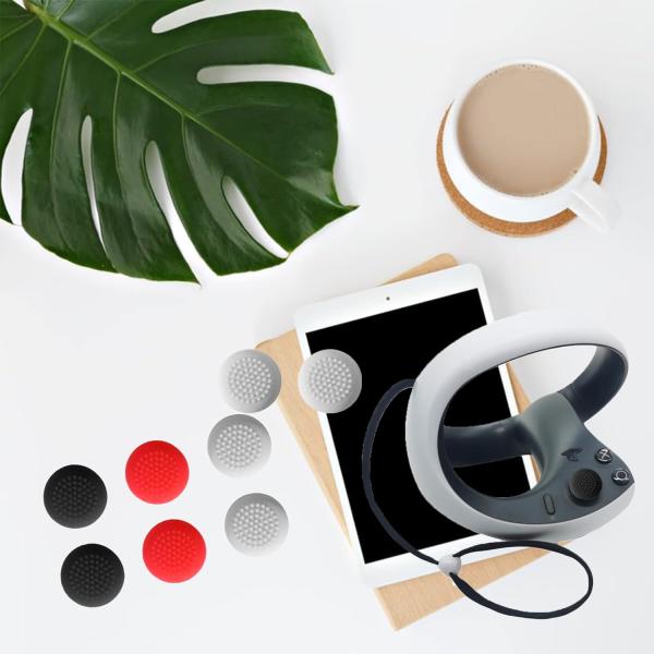 Soft Anti-Slip Controller Rubber Silicone Rocker Caps For PSVR2