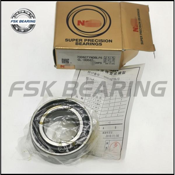 Open Type 7006CTYNDBLP5 Double Row Angular Contact Ball Bearing ﻿30x55x13 mm Super Precision