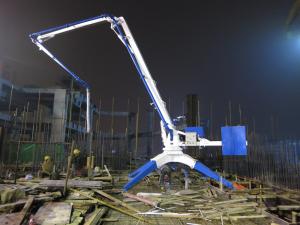China Durable Spider Concrete Placing Boom HG21 22MPa Hydraulic System Pressure wholesale