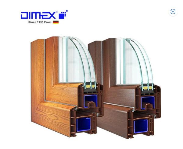 Quality Dimex Edelweiss E90 Passive UPVC Window Profiles For Construction for sale