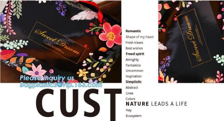 violet printing shopping bags by handmade,Gift shopping luxury carrier Bag Direct Manufacture Paper Bag logo Printing