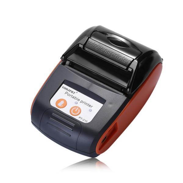PT-210 58mm Mini Printers Bluetooth Thermal Printer Portable Wireless Receipt Printing Machine Windows for Android IOS