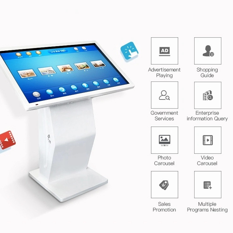 27 Inch Touch Inquiry Machine Digital Information Digital Kiosk Display Horizontal