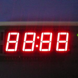 China Instrument Panel 4 Digit 7 Segment Led Display 14.2mm Size 50.3 x 19 x 8mm wholesale