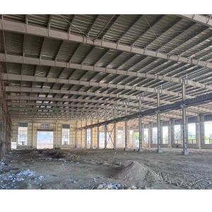 Portal Frame Commercial Warehouse / Industrial Steel Structures Building