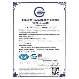 FUjian Donglian Vehicle Fittings Co., Ltd. Certifications