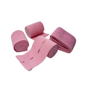 Fetal Heart Monitoring Buttonhole Elastic Polyester Knitted Adjustable Waistband