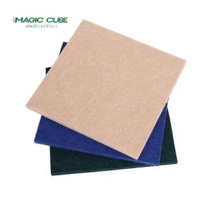 China 100% Pet Felt Polyester Fiber Sound Absorption Panel For Interior Decoration wholesale