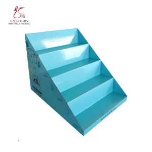 China SGS Custom Cardboard Floor Displays With Glossy Lamination wholesale