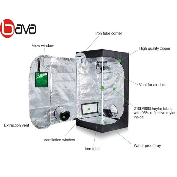 600D Hydroponic Grow Tent