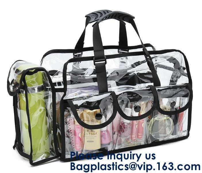 PVC Tote Bag Interior Mesh Reinforced Double-Stitched Handle Storage Bags hold up Bags measure 56 x 21 x 16cm Holds appr