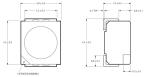 ASMT-UWB1-ZX3C2 Chip LED PLCC 2 SMD LED Indicator One White Surface Mount