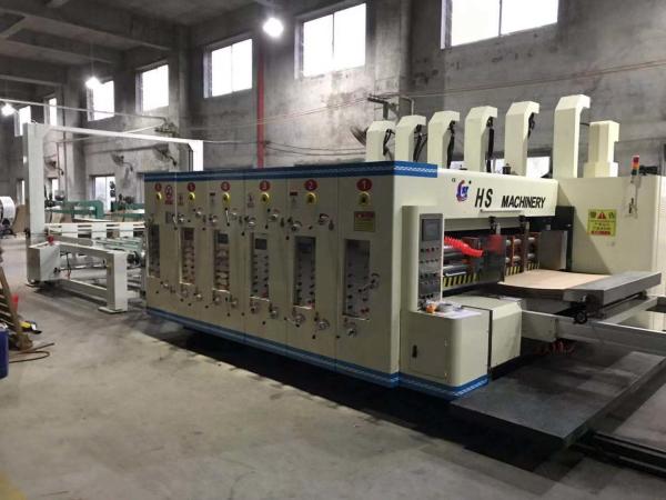 Quality Semi Automatic Corrugated Box Making Machine flexo Printing Slotting Machine for sale