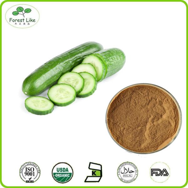 Quality Best Price Cucumber Powder / 100% Natural Cucumber Extract for sale