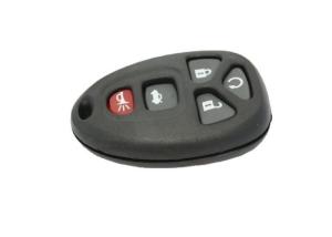 China Buick Enclave 5-button Remote Key Casing , Buick Key Fob Shell Replacement wholesale