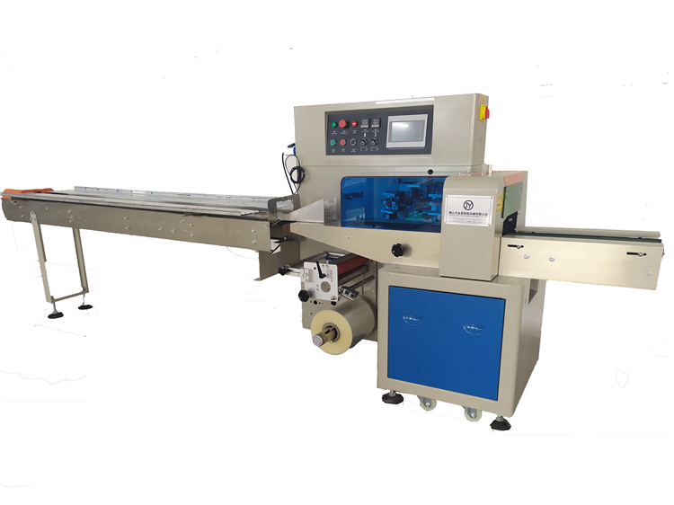 China supplier Heat seal film Automatic pack Pillow Wrapping Machine mask sealing pouch packing machine