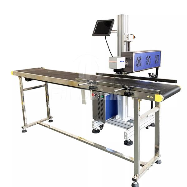 200DPI Bottle Printing Machine Laser Date Coding Equipment For Plastic Bottles