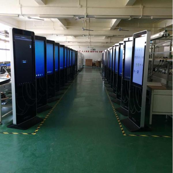 Subway Interactive Touchscreen Display , Commerical Information Touch Screen Kiosk Display