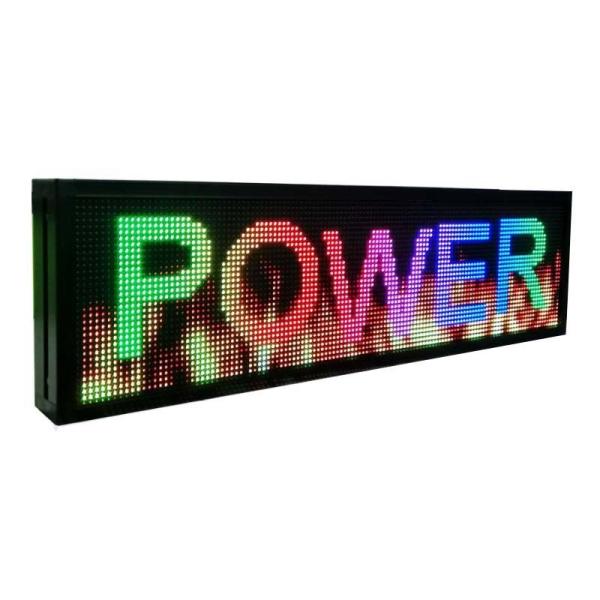 Quality Indoor SMD Scrolling Full Color LED Display Board 30W For Shop Windows for sale
