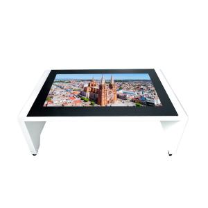 BT4.0 IPS Interactive Touch Screen Table 43 Inch Lcd RJ45 With Wheels
