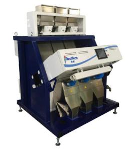 3chutes rice color sorter, suitable for small and middle capacity rice mills, CCD Color sorter for rice