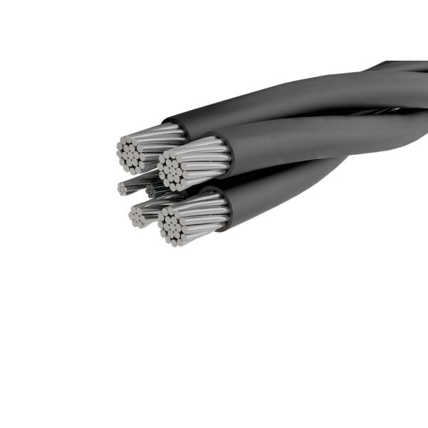 Quality ABC Aluminum Aerial Bundled Cable ASTM Standard Cross Linking Sheath for sale
