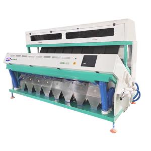China LED Light Source 8 Chutes CCD Peanut Grain Color Sorter wholesale
