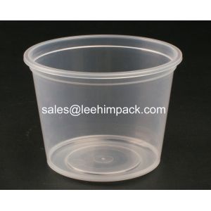 High rigid PP yogurt pails