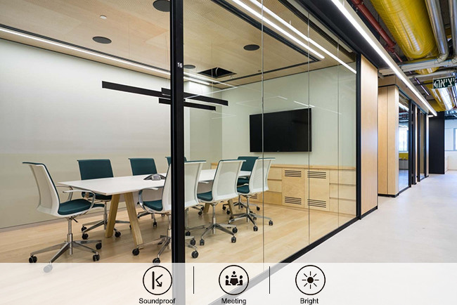 Fireproof Partition Walls HPL Panel Solid Partition Wall Modular Easy Installation