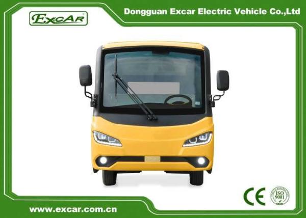 Quality Lithium Ion / PP Battery Electric Tourist Bus With Door And Varies Interior Features for sale