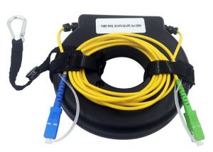 Mini OTDR Launch Fiber Optic Tools Testing Box SC LC FC 500 Meter Fault Location E2000