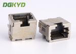 Custom Shield 8p8c SMD / SMT Rj45 Keystone Jack Extra Low Profile Ethernet