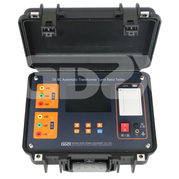 ZX-BC Full Automatic TTR Meter Electric Transformer Testing Equipment Turns Ratio Tester