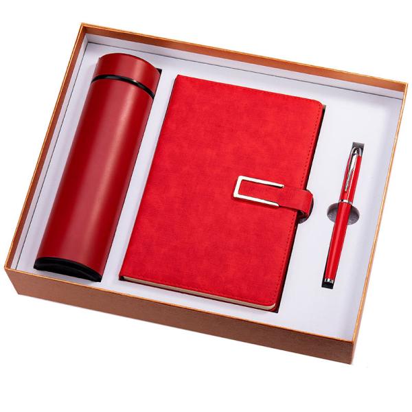 Quality Custom Logo Luxury Diary And Pen Gift Set Reusable Multifunctional for sale