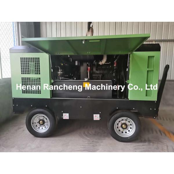 18m³/Min Delivery 1.7Mpa Pressure Drill Type Air Compressor 80L Oil Capacity