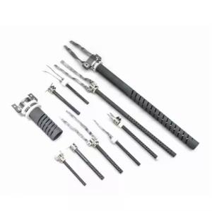 China 1625~1650°C High Temperature Sic Ceramic Heating Elements Pipes For Baking Oven on sale