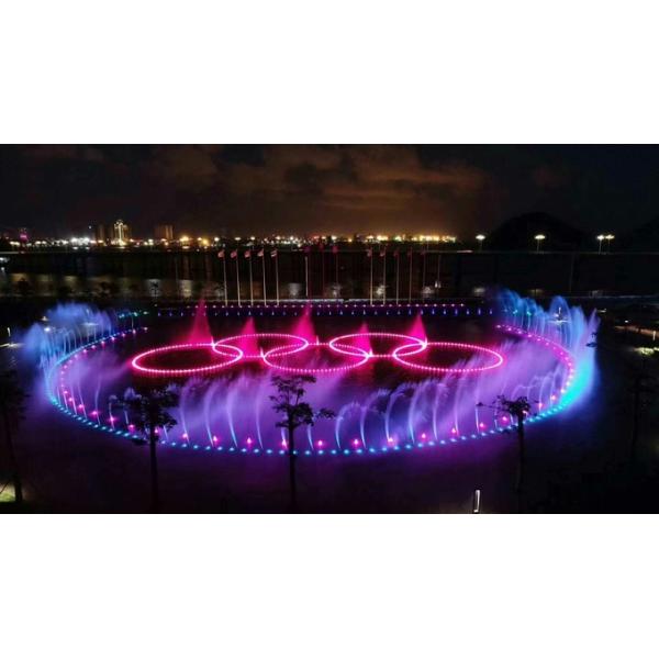 LED Fountain Underwater Pool Light 304 stainless steel, IP68, RGBW, waterproof 4