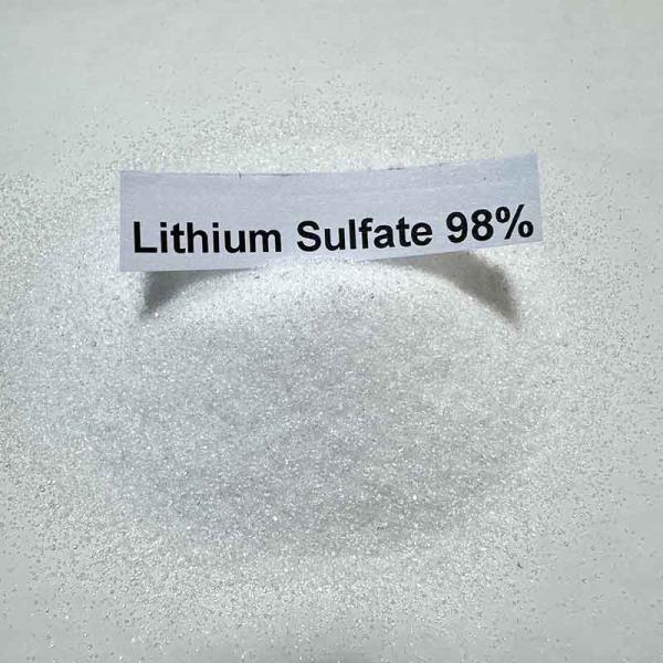 98% Lithium Sulphate Monohydrate Lithium Sulfate Catalyst Cool Storage