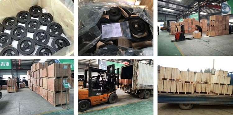 Iron Large V Belt Pulley for Power Transmission Customized by Sand Casting Specialist