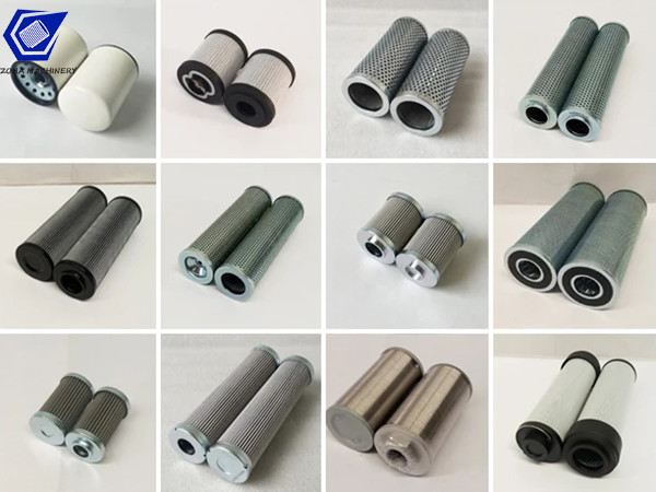 High strength stainless steel end cap sintered filter cartridge filter element